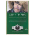 Rolex Explorer Vintage Poster Ad