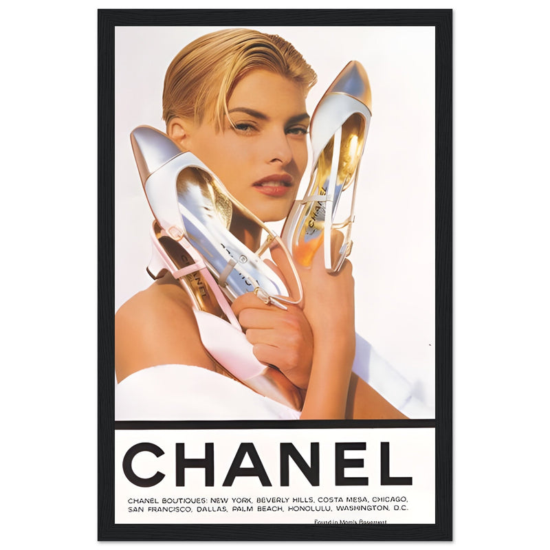 Chanel Vintage Poster Ad