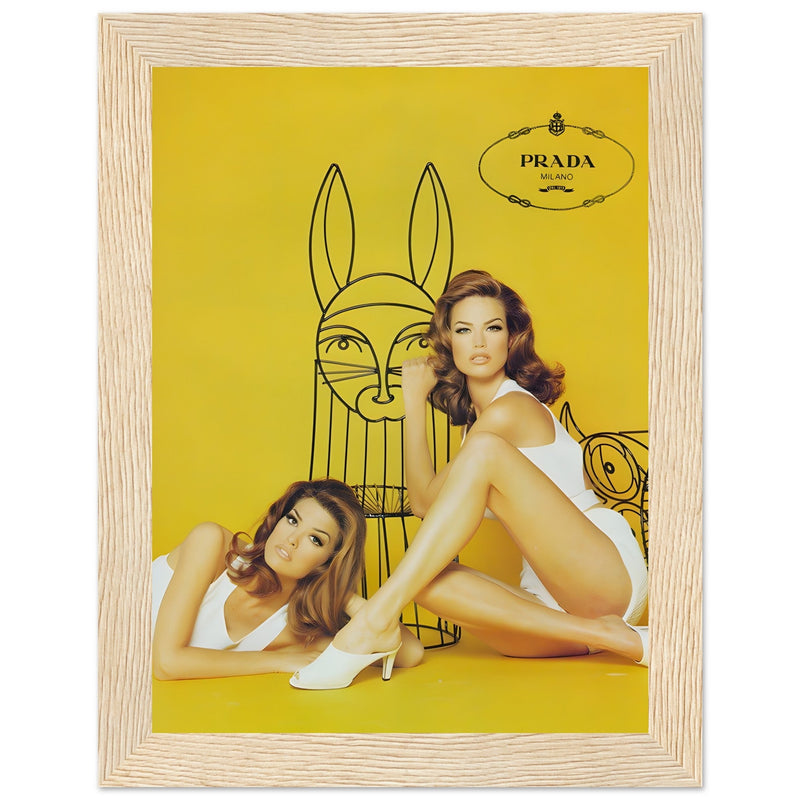Prada Vintage Poster Ad