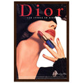 Christian Dior Woman Vintage Poster Ad