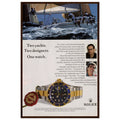 Rolex Yacht Submariner Vintage Poster Ad