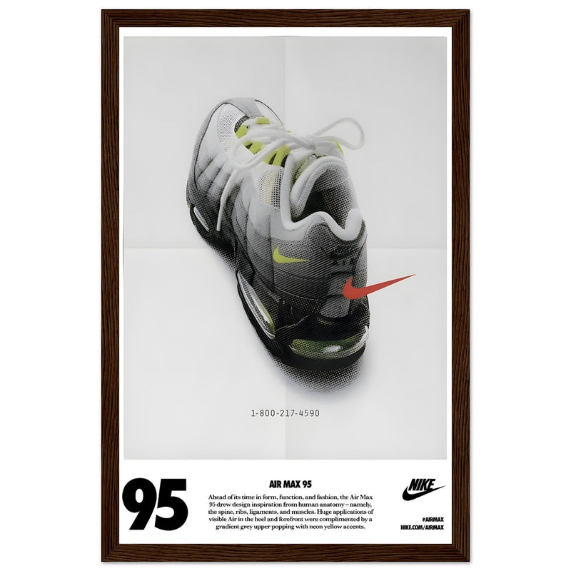 Nike Air Max 95 Vintage Poster Ad