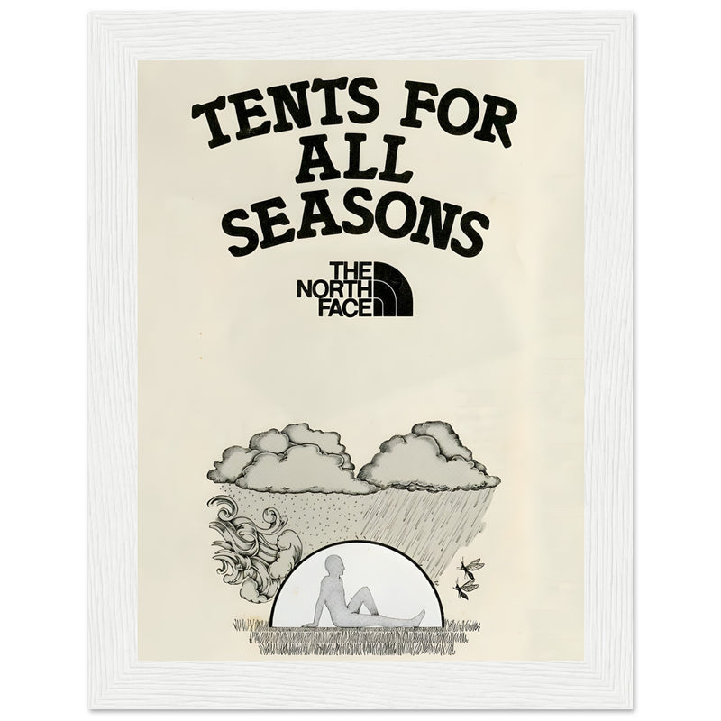 The North Face All Season Vintage Poster