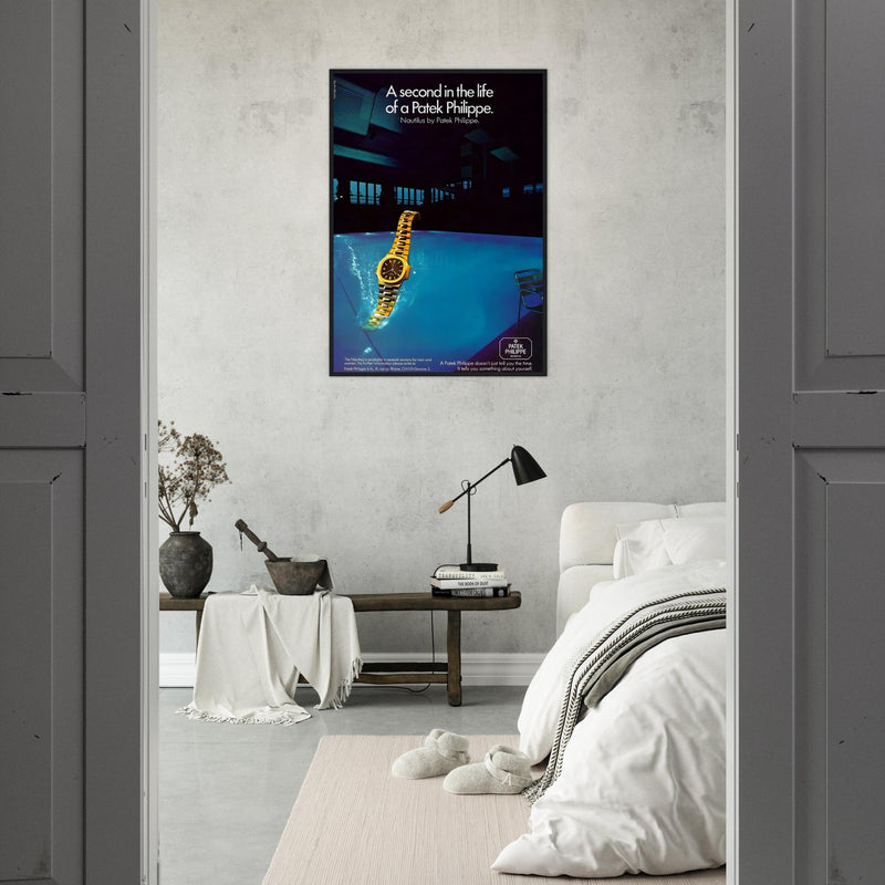 Patek Philippe A Second In the Life Vintage Poster