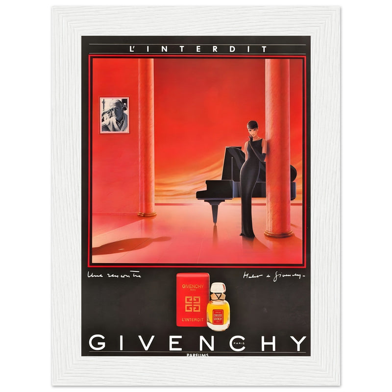 Givenchy Parfums Vintage Poster Ad