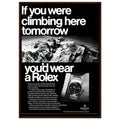 Rolex Explorer Everest Vintage Poster Ad