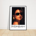 Yves Saint Laurent Vintage Poster