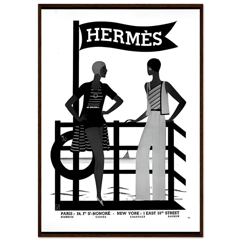 Hermes Flag Vintage Poster Ad