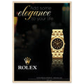 Rolex Elegance Vintage Poster Ad