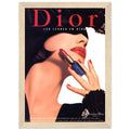 Christian Dior Woman Vintage Poster Ad