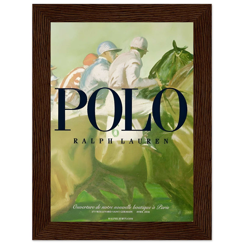 Polo Ralph Lauren Paris Vintage Poster Ad