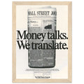 Wall Street Journal 1988 Vintage Poster Ad