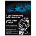 Rolex Oyster Perpetual Vintage Poster - Premium Matte