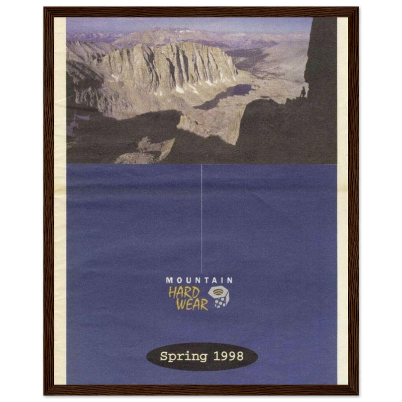 Mountain Hardwear Spring 1998 Vintage Poster