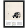 Land Rover Defender Vintage Poster