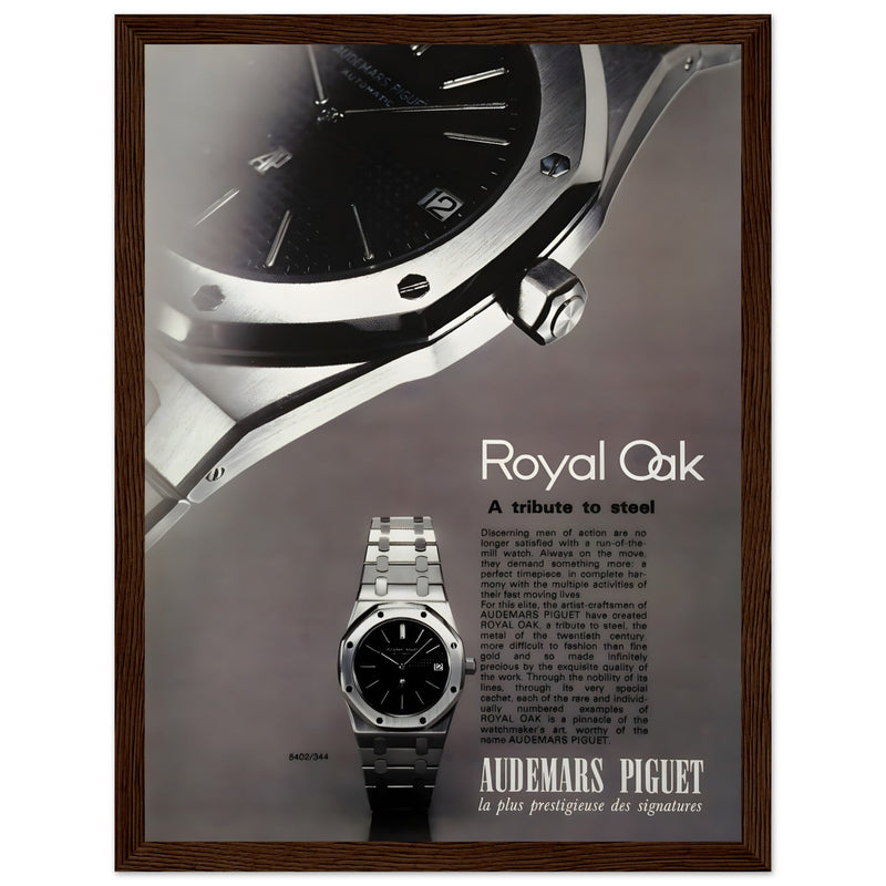 Audemars Piguet Royal Oak Vintage Poster Ad