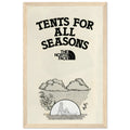 The North Face All Season Vintage Poster