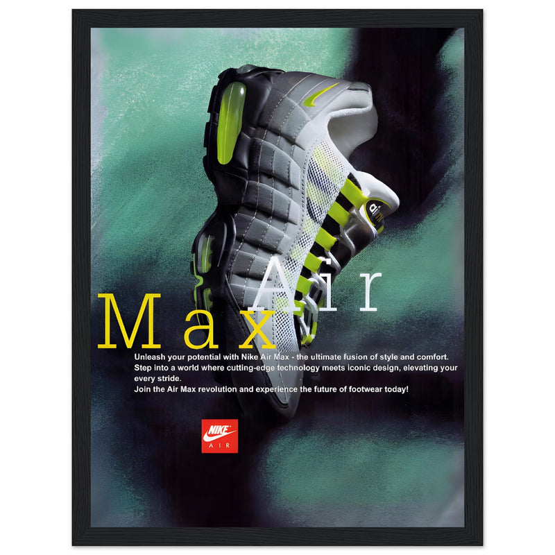 Nike Air Max Vintage Poster Ad