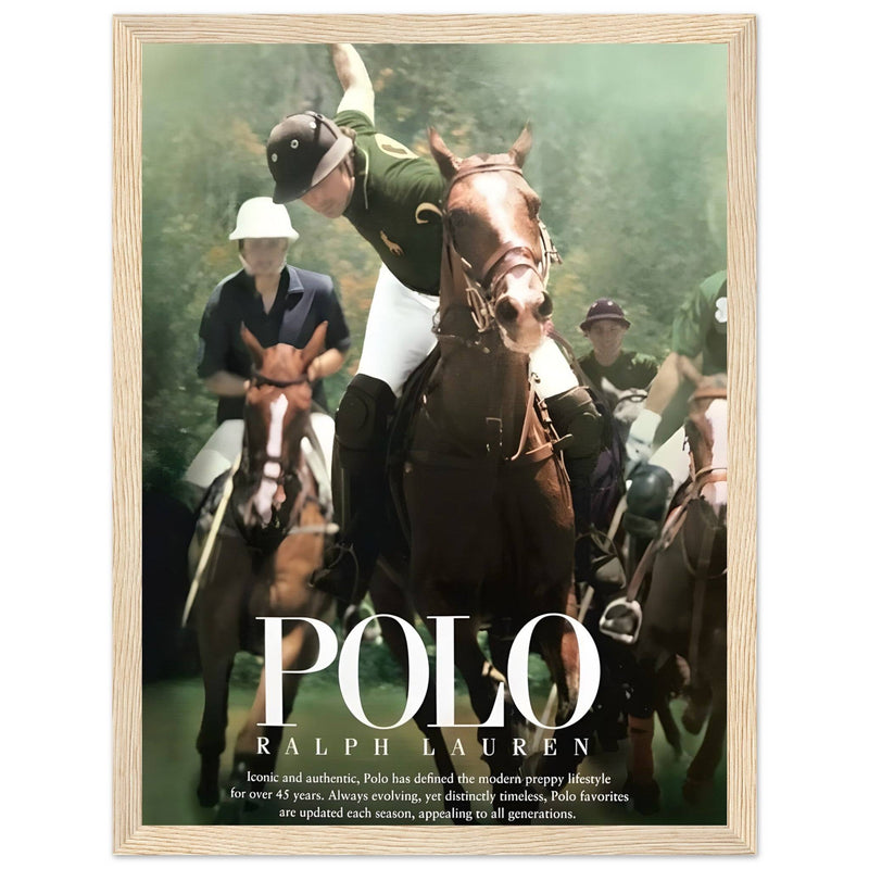 Polo Ralph Lauren Iconic Vintage Poster