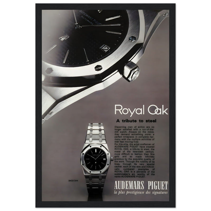 Audemars Piguet Royal Oak Vintage Poster Ad