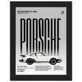 Porsche 930 Turbo 1975 Vintage Poster Ad