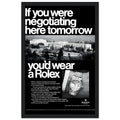 Rolex Datejust Geneva Vintage Poster Ad