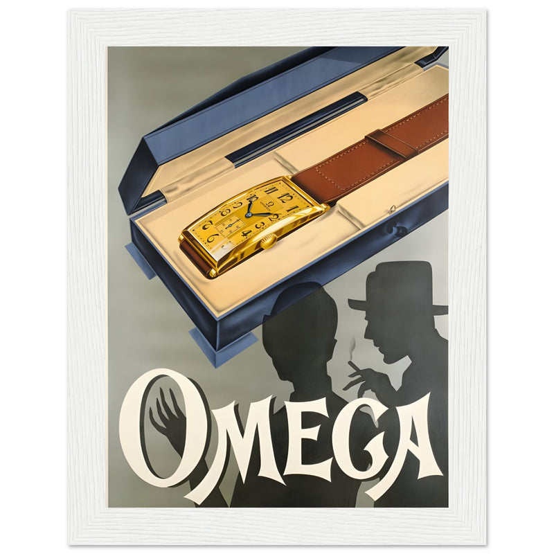 Omega Vintage Poster Ad