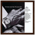 Rolex Lamar Hunt Vintage Poster Ad