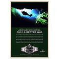 Rolex A Better Way Vintage Poster Ad