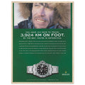 Rolex Explorer Vintage Poster Ad