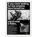 Rolex Submariner Vintage Poster Ad