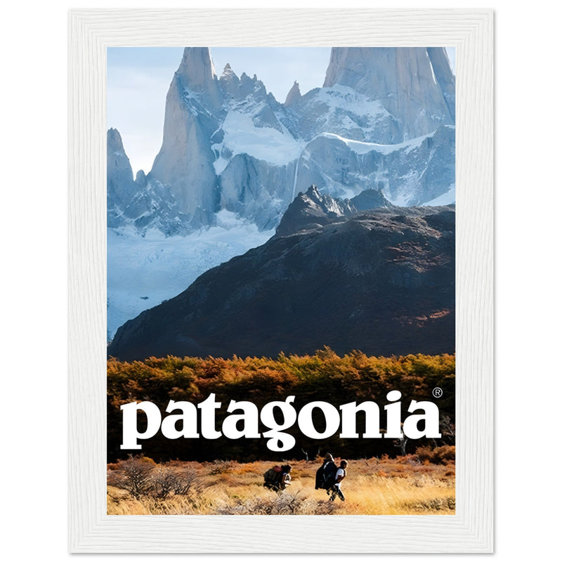 Patagonia Hikers Vintage Poster Ad