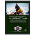 Rolex Oyster Perpetual Explorer Vintage Poster Ad