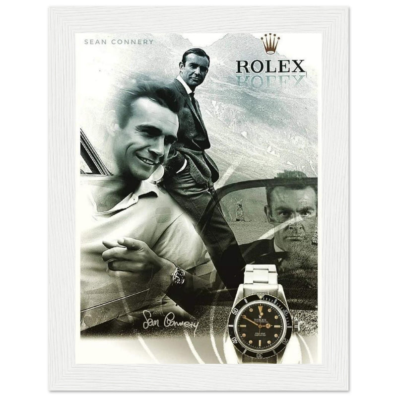 Rolex Sean Connery Vintage Rolex Poster Ad