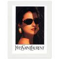 Yves Saint Laurent Vintage Poster