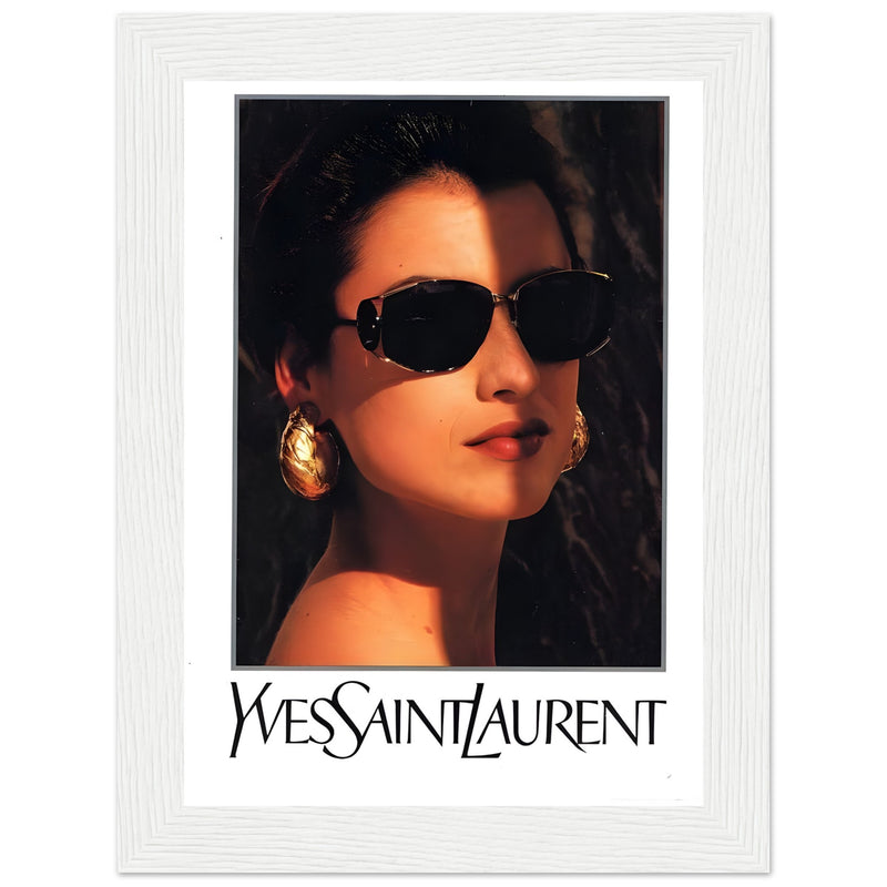 Yves Saint Laurent Vintage Poster