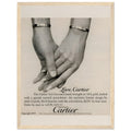 Cartier Love Bangles Vintage Poster