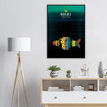 Rolex Submariner Fish Vintage Poster Ad - Premium Matte Paper