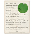 Rolex World Cup Of Golf Vintage Poster Ad