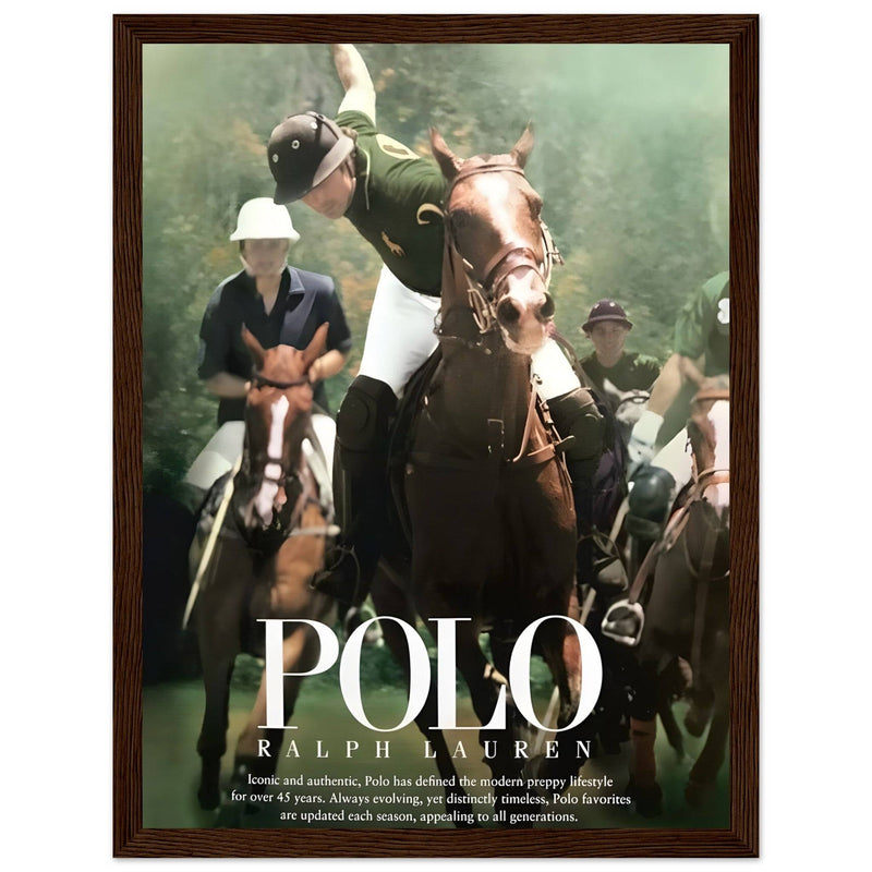 Polo Ralph Lauren Iconic Vintage Poster