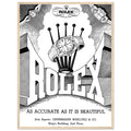 Rolex Hong Kong Jewellers Vintage Poster Ad