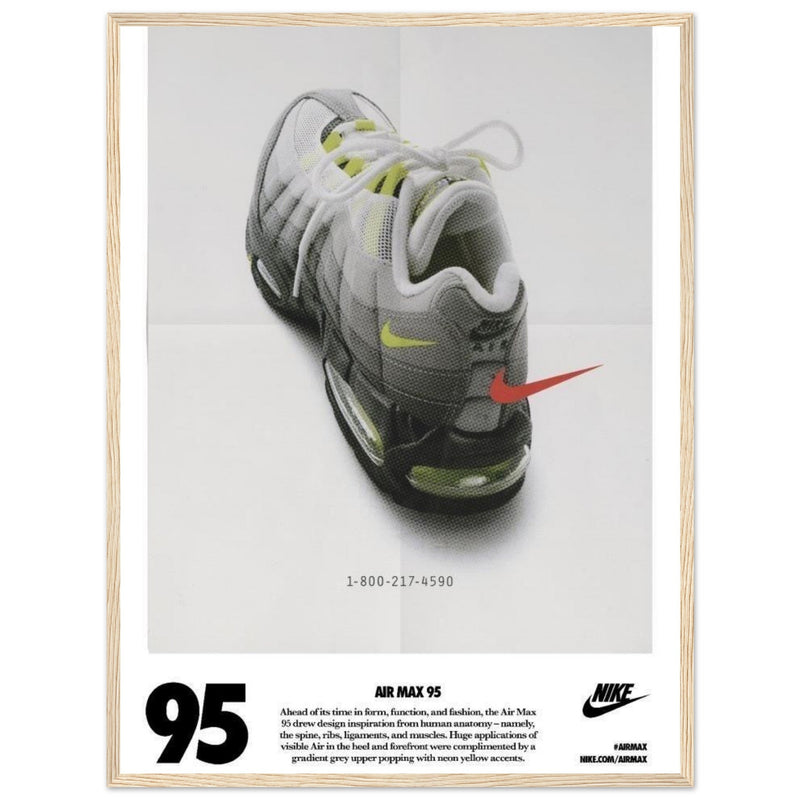 Nike Air Max 95 Vintage Poster Ad