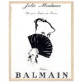 Balmain Jolie Madame Vintage Poster Ad