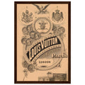 Louis Vuitton London Paris Vintage Poster Ad