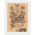 Louis Vuitton London Paris Vintage Poster Ad