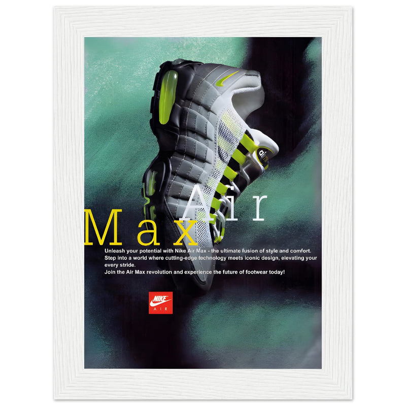 Nike Air Max Vintage Poster Ad