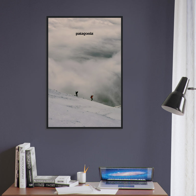 Patagonia Mountain Toppers Vintage Poster Ad
