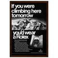 Rolex Explorer Everest Vintage Poster Ad