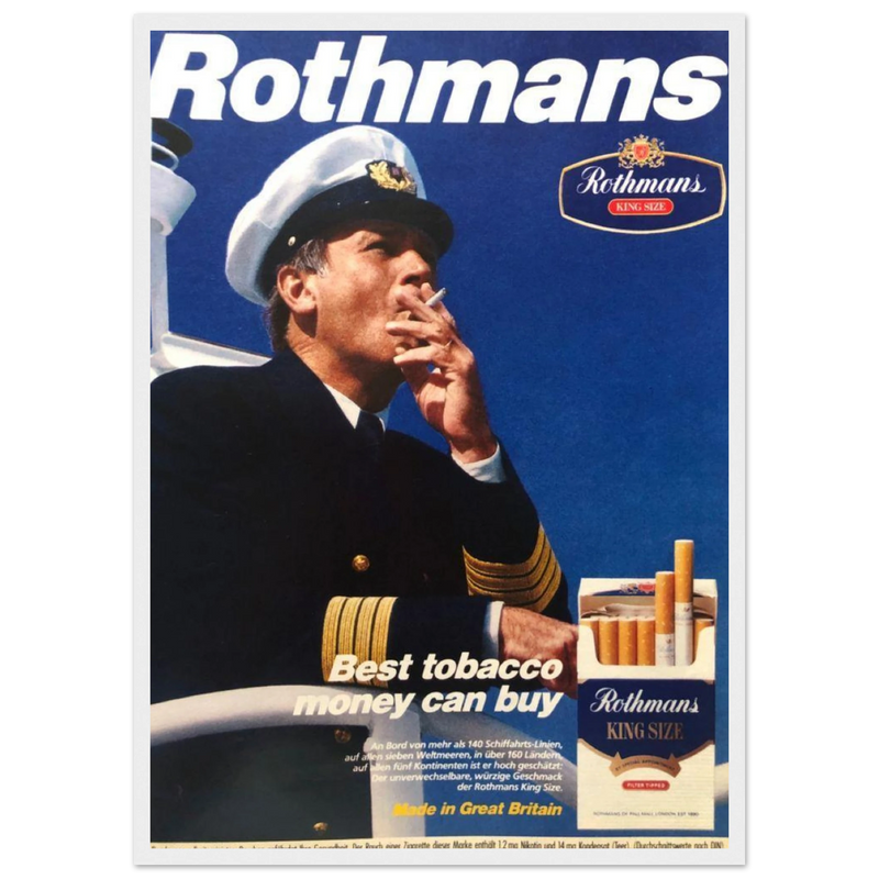 Rothmans - Best Tobacco money can buy