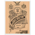 Louis Vuitton London Paris Vintage Poster Ad
